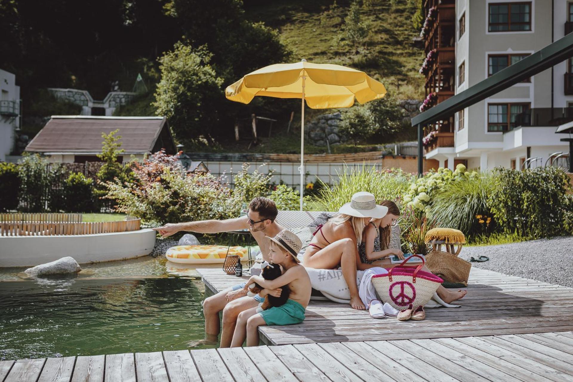 Superior Sport Und Familienresort Alpenblick زيل أم سي المظهر الخارجي الصورة
