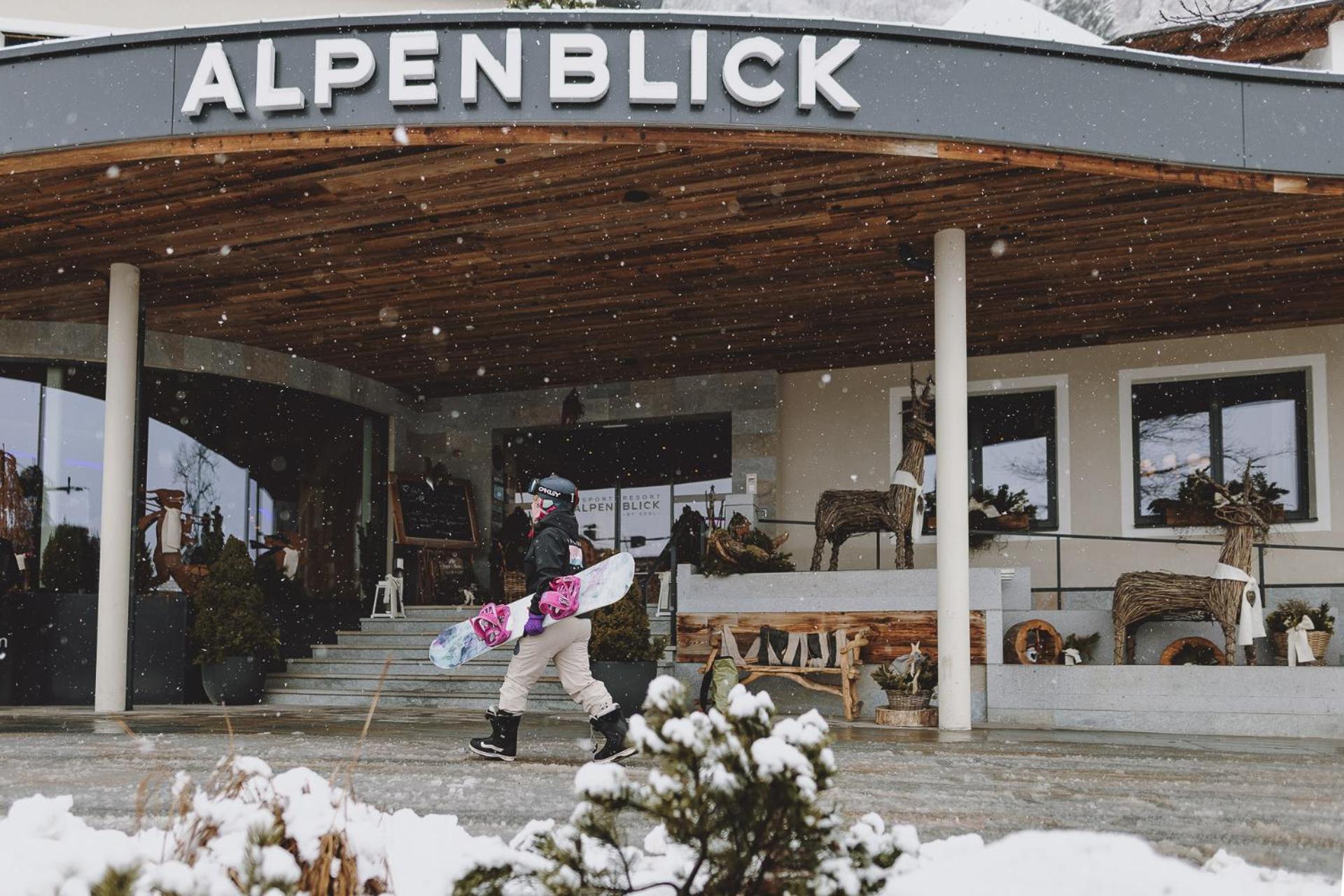 Superior Sport Und Familienresort Alpenblick زيل أم سي المظهر الخارجي الصورة